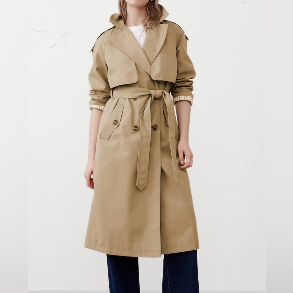 Banana Republic Classic Tan Trench Coat